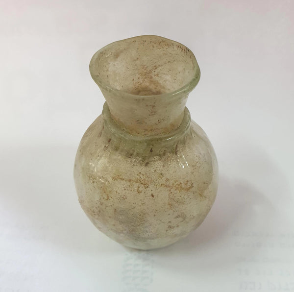 500 C.E Ancient Roman Glass Vessel 