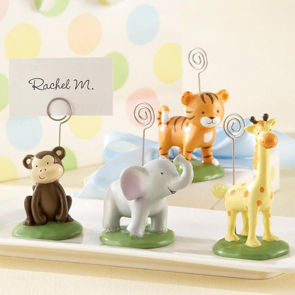 "Born To Be Wild" Animal Place Card/Photo Holder - Assorted (Set of 4) "Born To Be Wild" Animal Place Card/Photo Holder - Assorted (Set of 4) 