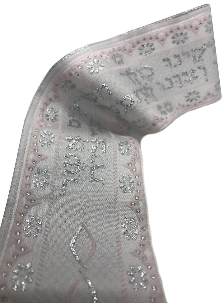 Cloth Atarah Neckband with Blessing in All Colors Pink/Silver 