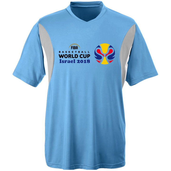 FIBA Israel Championship Sport Jersey T-Shirts Light Blue X-Small 