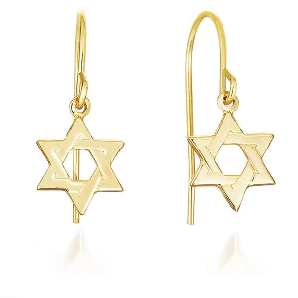 Gold Star Earrings 