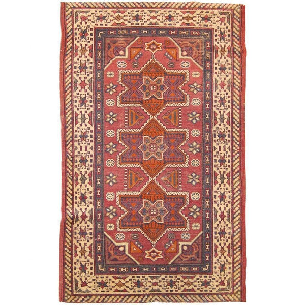 Jewish Tapestry - Antique Silk Bezalel Rug 