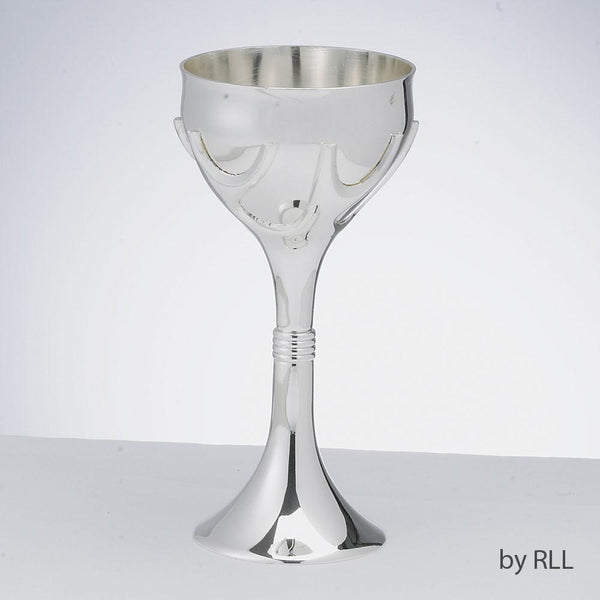 Kiddush Cup, "tree Of Life"™, Silver Plated, 6.5", Gift Box CEREMONIAL 