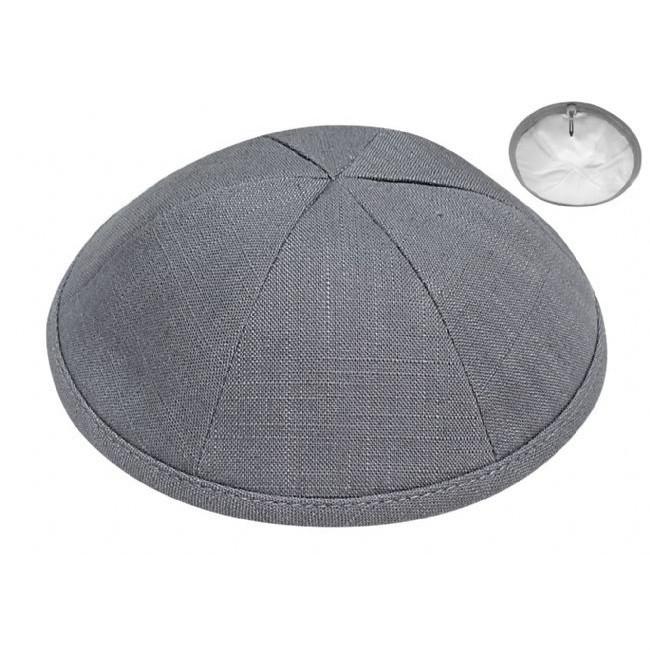 Danlai Cappello Di Kippah Nero Per Uomini Yarmulke Cap Cappello Yamaka Ebraico Kippot Cap - Foto 4