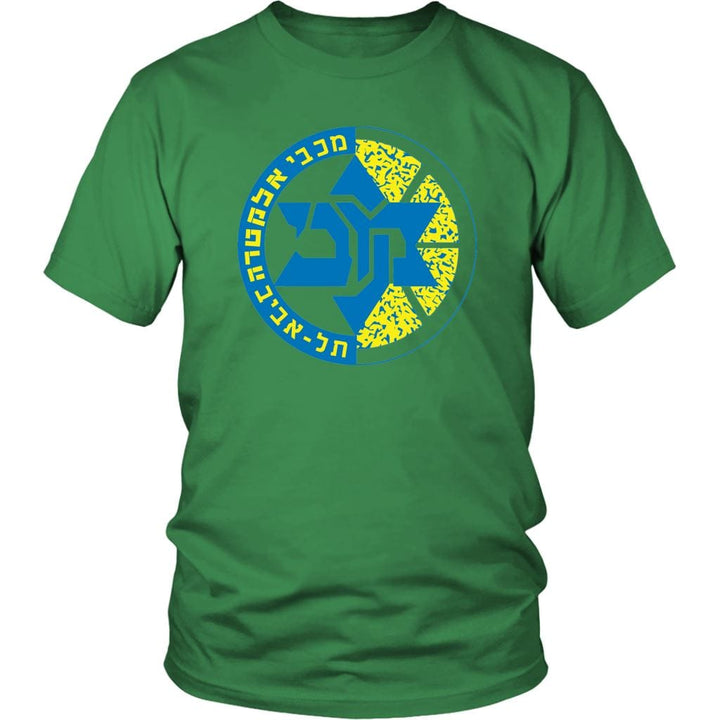 Maccabi Tel Aviv Sport T-Shirts T-shirt District Unisex Shirt Kelly Green S
