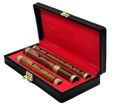 Musical Flute in Cocus & Rosewood D Flute Rosewood Flutes 
