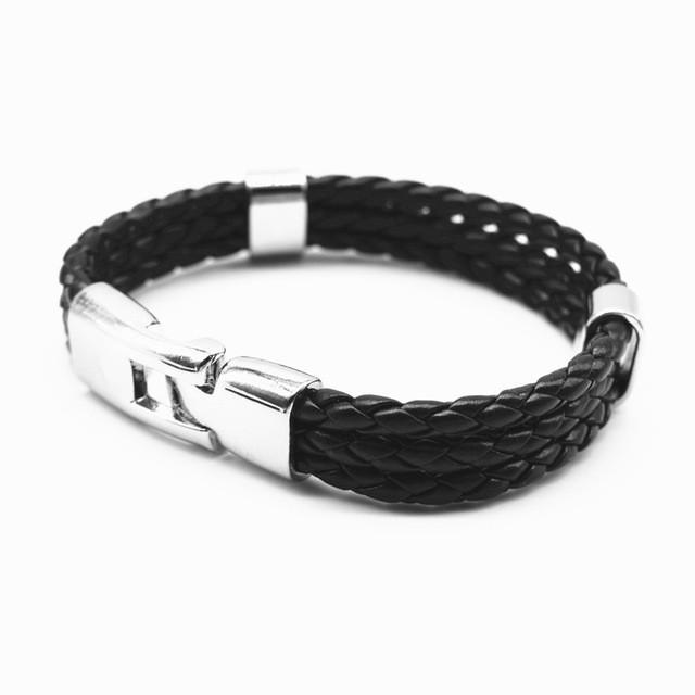 New 3 Layer Handmade Braided Wrist Band bracelet r3 