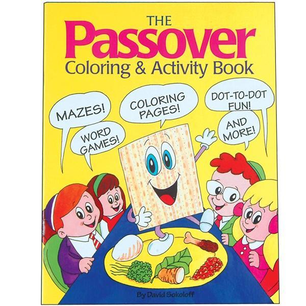 Passover Coloring & Activity Book – ahuva.com