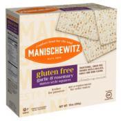 Passover Matzos. Matzah Crackers Box Unleavened Bread Garlic & Rosemary Gluten Free Matzahs 10 oz 