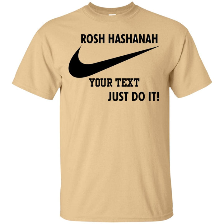 Rosh Hashanah Personalized Nike Ultra Cotton T-Shirts T-Shirts Vegas Gold S 