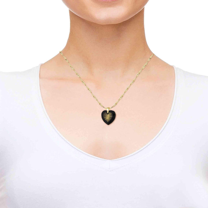 "Shema Yisrael", 14k Gold Necklace, Zirconia Necklace 