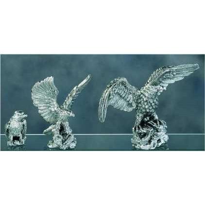 Silver Eagles Figurine 