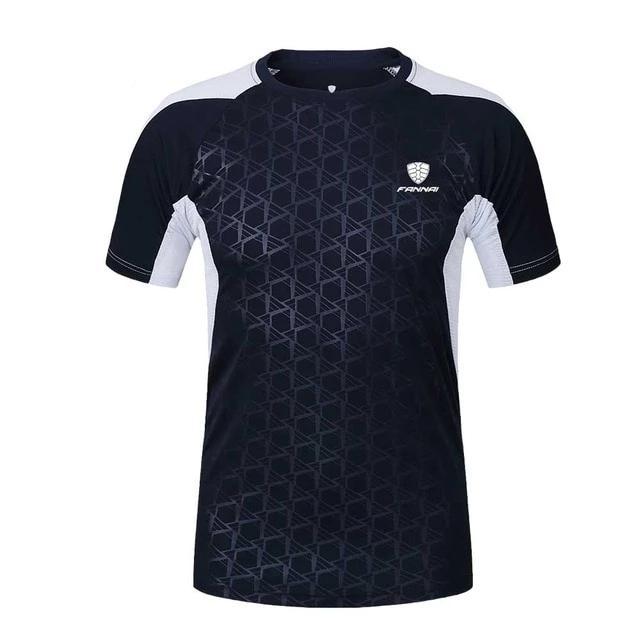 Star Of David Sports Jersey - Quick Dry, Slim Fit Soccer Jersey apparel LS10 Navy XL 