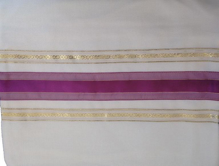 Tallit Bags - 4 Colors - Liquidation Priced ! Lavender/Gold 