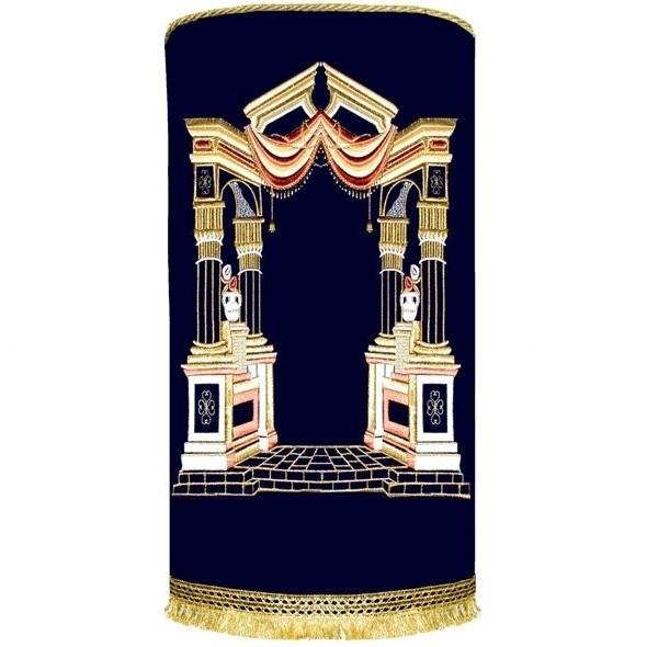 Torah Cover Mantle & Meil - Vilna Gate 