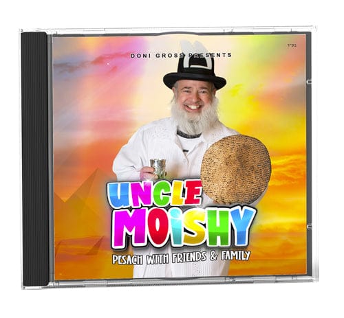 Uncle moishy pesach with family & friends cd Jewish Books 