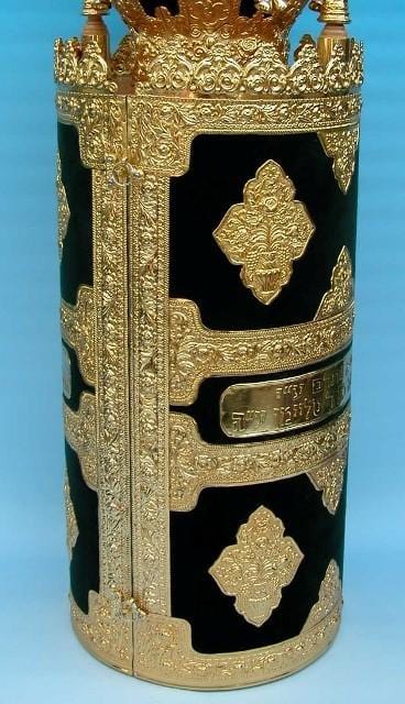 Velvet Torah Case - Sephardic / Sefardic Torah Case Rhombus 