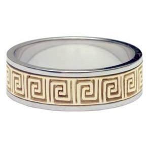Versace guarantee Rings in Metallic - Main Image