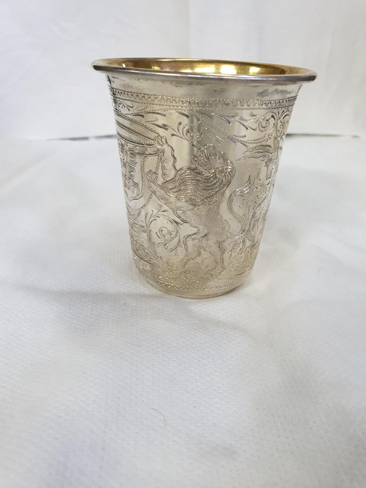Vintage Silver Kiddush Cup 