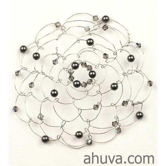 Clearance Kippah Sale Women Beaded Kippah With Shades of 