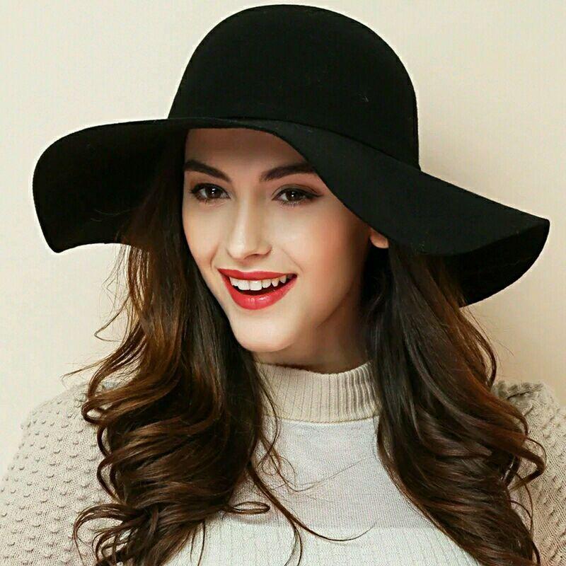 Women's Wide Brim Felt Fedora Cloche Hat (12 Colors) ahuva.com Women's Wide Brim Felt Fedora Cloche Hat (12 Colors) ahuva.com