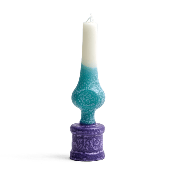 Havdalah Candle Lamp Blue & White-0