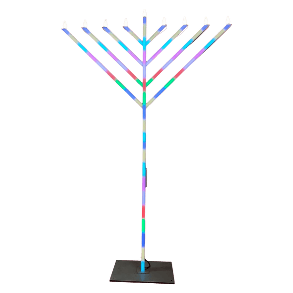 Chabad Display Menorah SUPER LUX 12 ft. LED