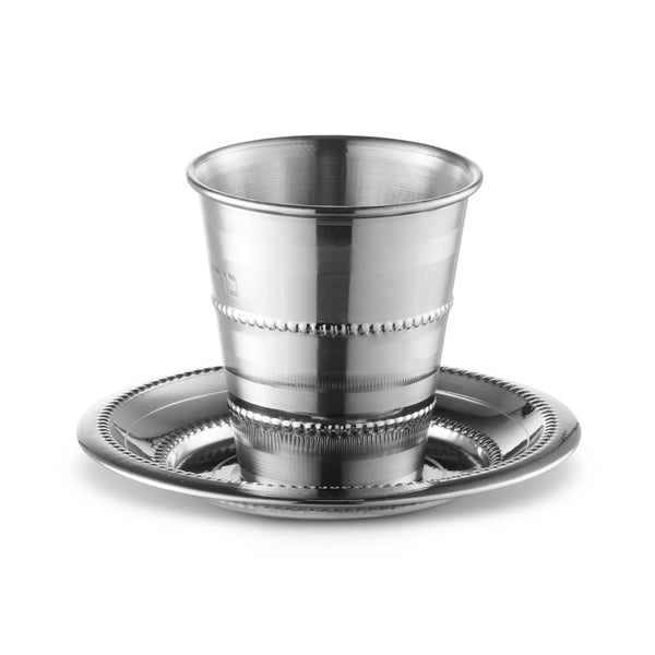 Small Kiddush Cup Stainless Steel 2.5" ( 90 ml 3.04 oz) (12 per Case)-0