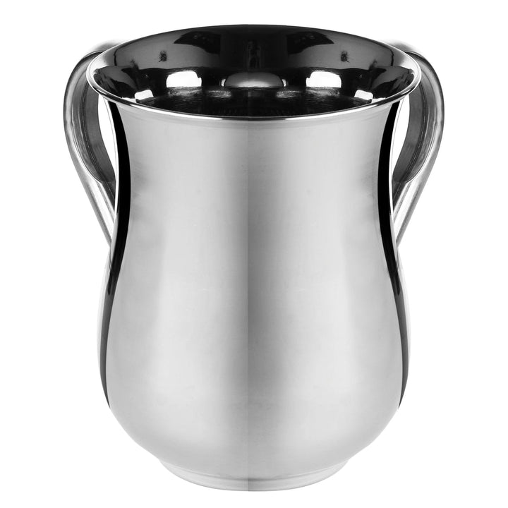 Stainless Steel Washing Cup On Base Shinny Polished (12 Per Case )-0