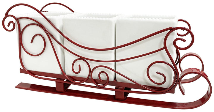 Sleigh Caddy W/ Red Frame-0