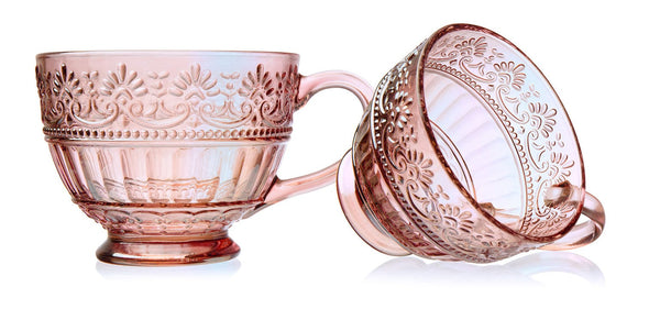 Villa Coffee Mug S/2 - Clear-1