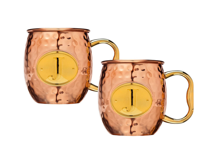 S/2 J Monogram Moscowmule 20oz-0