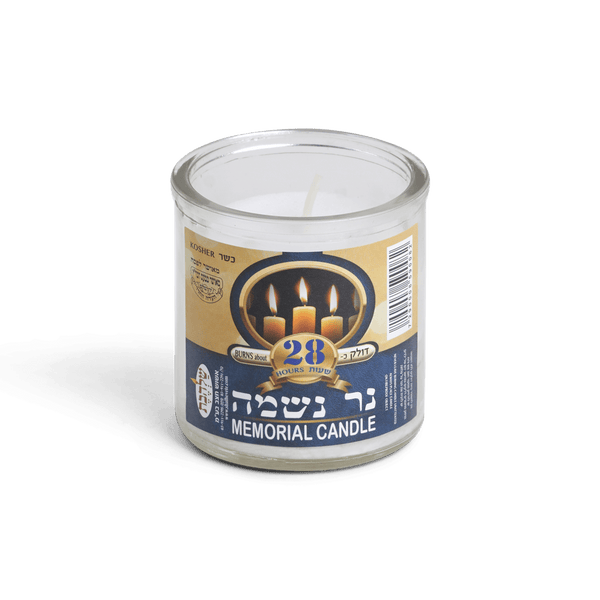 Yahrzeit Candle 28 HR Glass-0