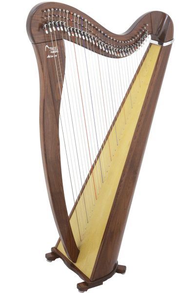 34 String Lever Harp Biblical Harp Instrument