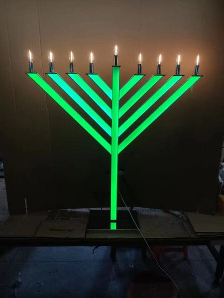 New Chabad LUX 3 ft. LED Display Menorah