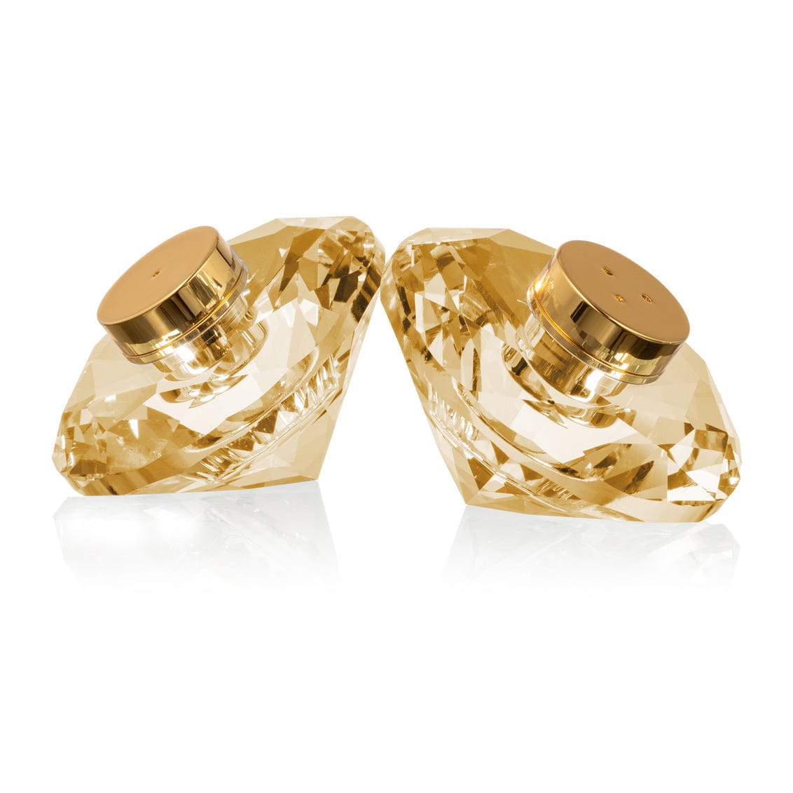 Rio Shakers Amber W/gold Caps