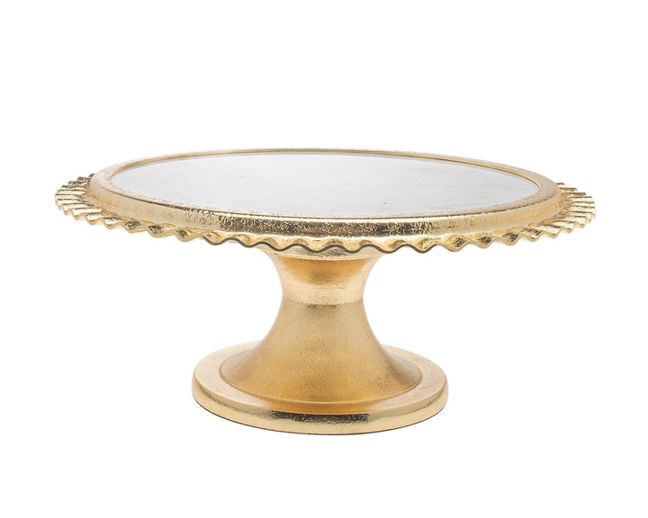 Ripple Gold 16x12 Marble Tray-2