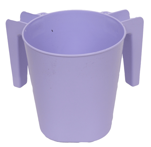 Mini Plastic Washing Cup Purple Lalique (single pc)-0