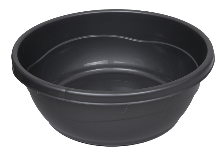 Plastic Washing Bowl Silver (Case Quantity 60 PC)-0