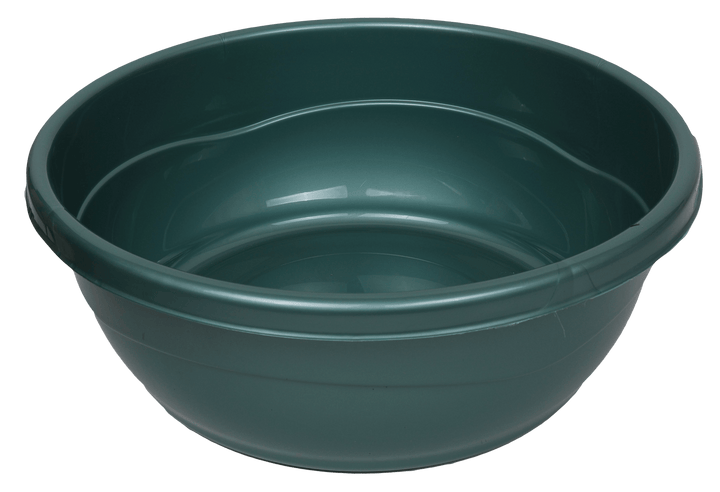 Plastic Washing Bowl Metallic Green (Case Quantity 60 PC)-0