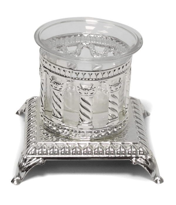 Salt Holder Royal Palace Design Silver plated Single-0
