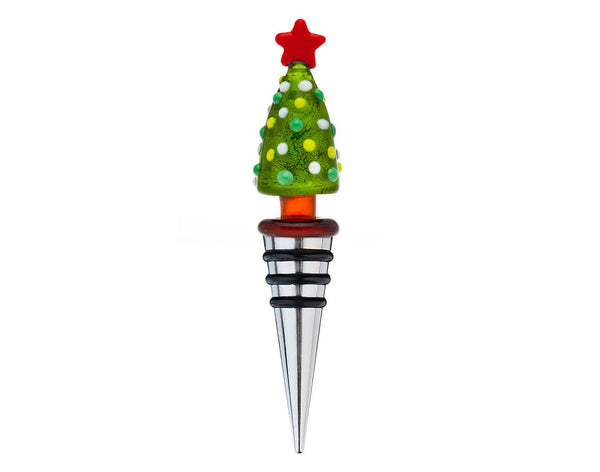 Holiday Star Tree Bottle Stopp-0