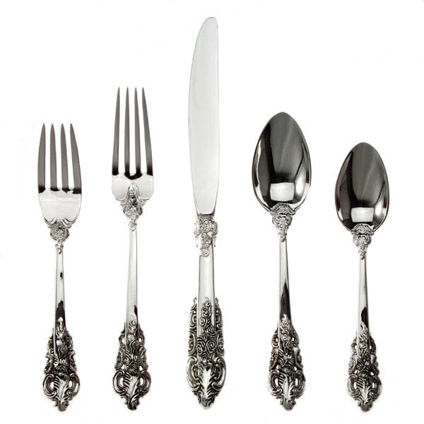 92 Pc. Baroque Flatware No Che-0