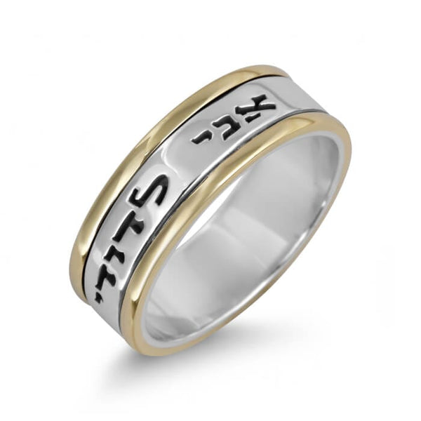 Ring - Classic Hebrew Spin Ring