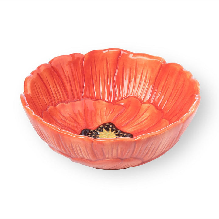 Red Poppy Flwr Bowl Os-1