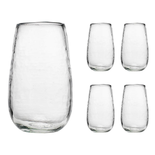 S/4 Tumbler Glasses Hmade-0