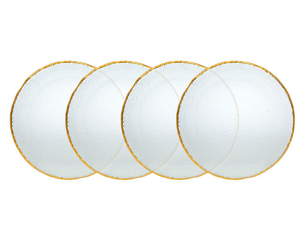 Harper Gold 4pc 10.5" Plate-0