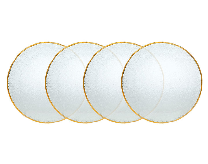 Harper Gold 4pc 10.5" Plate-0