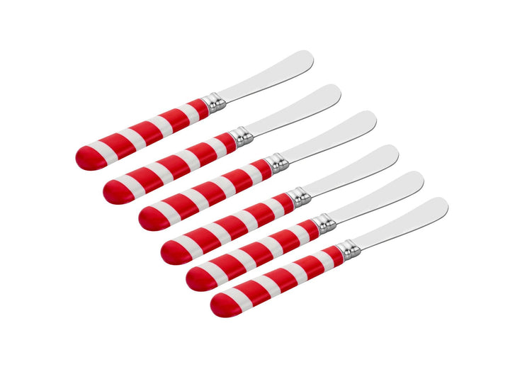 Candy Cane S6 Spoon Set-1