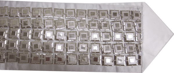 Silver Filled Atarah Mirror Style 6 Rows-0